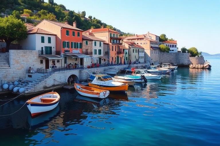 Boat trips near Bibinje, Croatia