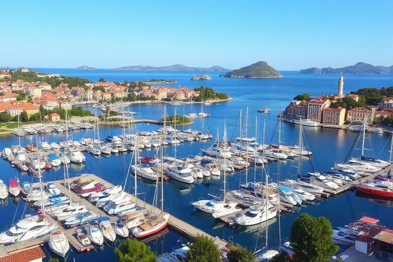Boat trips near Biograd na Moru, Croatia