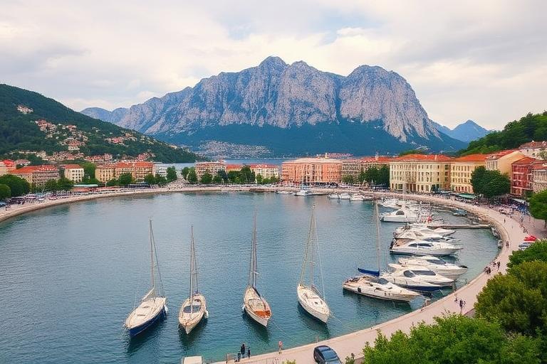 Boat trips near Makarska, Croatia