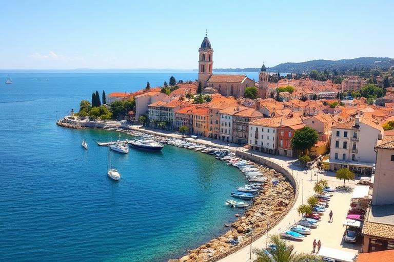 Boat trips near Poreč, Croatia
