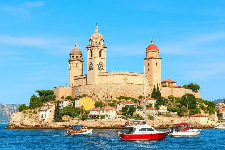 Boat trips near Rab, Croatia