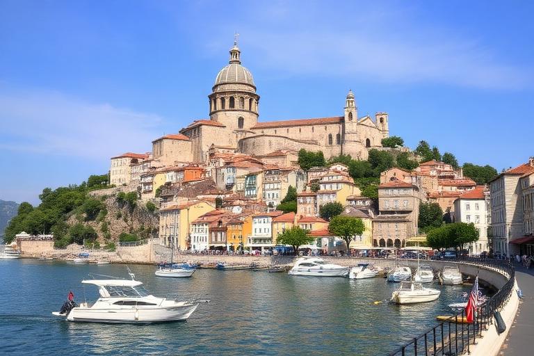 Boat trips near Šibenik, Croatia
