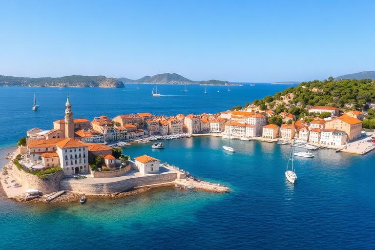 Boat trips near Vis, Croatia