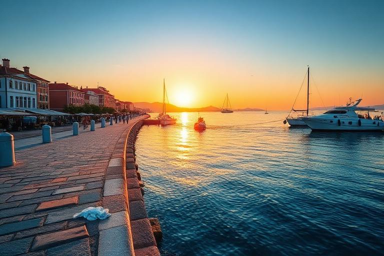 Boat trips near Zadar, Croatia